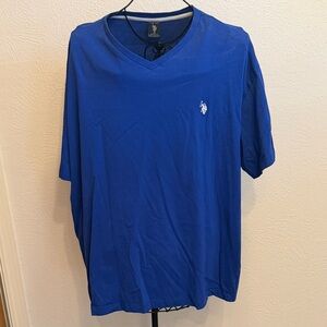 🏇🏇🏇BOGOHO🏇🏇🏇Men's Blue Polo Shirt-2X